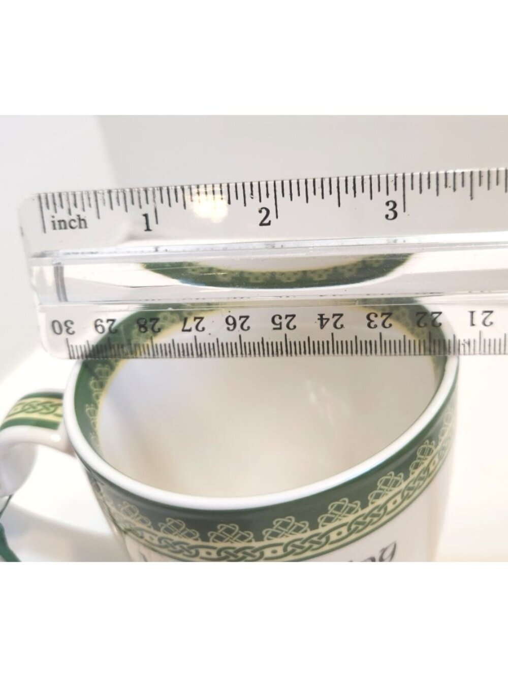 Clara Irish Blessing Bone China Mug With Shamrock Design & Inspirational Text - Picture 9 of 10